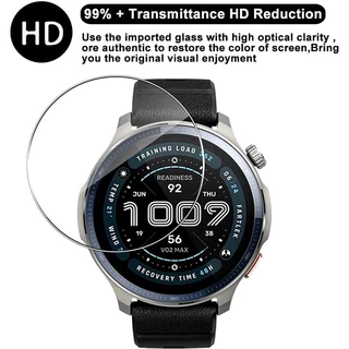 สําหรับ Huami Amazfit Balance 2 HD กระจกนิรภัย 3 ชิ้น/แพ็คหน้าจอป้องกันรอยขีดข่วนฟิล์มป้องกันสําหรับ Amazfit Balance 2