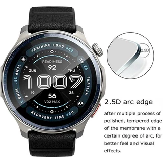 สําหรับ Huami Amazfit Balance 2 HD กระจกนิรภัย 3 ชิ้น/แพ็คหน้าจอป้องกันรอยขีดข่วนฟิล์มป้องกันสําหรับ Amazfit Balance 2
