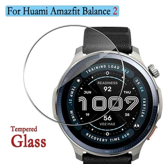 สําหรับ Huami Amazfit Balance 2 HD กระจกนิรภัย 3 ชิ้น/แพ็คหน้าจอป้องกันรอยขีดข่วนฟิล์มป้องกันสําหรับ Amazfit Balance 2