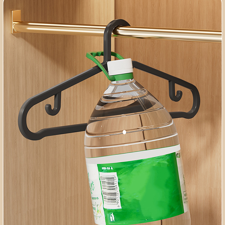 50pcs ไม้แขวนเสื้อพลาสติก สไตล์ ikea สไตล์มินิมอล ทรงแบน จำหน่าย เหนียว ไม่หักง่าย แพค 1แพ็ค 10ชิ้น - รูปที่ 6