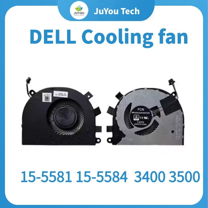 พัดลมระบายความร้อน Cpu แล็ปท็อปสําหรับ Dell Inspiron 15-5581 15-5584 Latitude 3400 3500 CN-0T6RHW
