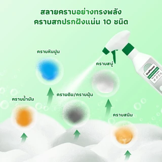 Grepower น้ำยาทำความสะอาดห้องน้ำ 2 โหมด สเปรย์/โฟม 400ml ขจัดคราบน้ำ กระเบื้อง กระจกได้ดี