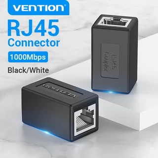 Vention RJ45 Female Connector Ethernet Adapter Lan Network Extender Extension Cable 1000Mbps for Cat6 Ethernet Cable