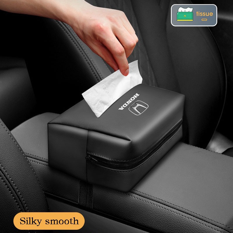 กระเป๋ากระดาษทิชชูรถที่นั่งกลับที่วางแขนกระเป๋าบังแดดมัลติฟังก์ชั่แขวนกระเป๋ากระดาษทิชชูเหมาะสําหรับ