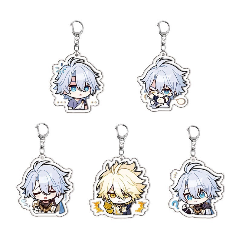 เกม Honkai Star Rail Painon อะคริลิคจี้พวงกุญแจ Key Chain จี้พวงกุญแจของขวัญคอลเลกชัน