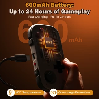 IINE ตัวควบคุมเกมกระเป๋าย้อนยุค/จอยสติ๊กห้องโถงขนาดกะทัดรัดและพกพา + จอยสติ๊กฝังฝ้า 1000Hz ออกแบบการควบคุมที่ปรับแต่งได้หลายแพลตฟอร์มใช้อเนกประสงค์