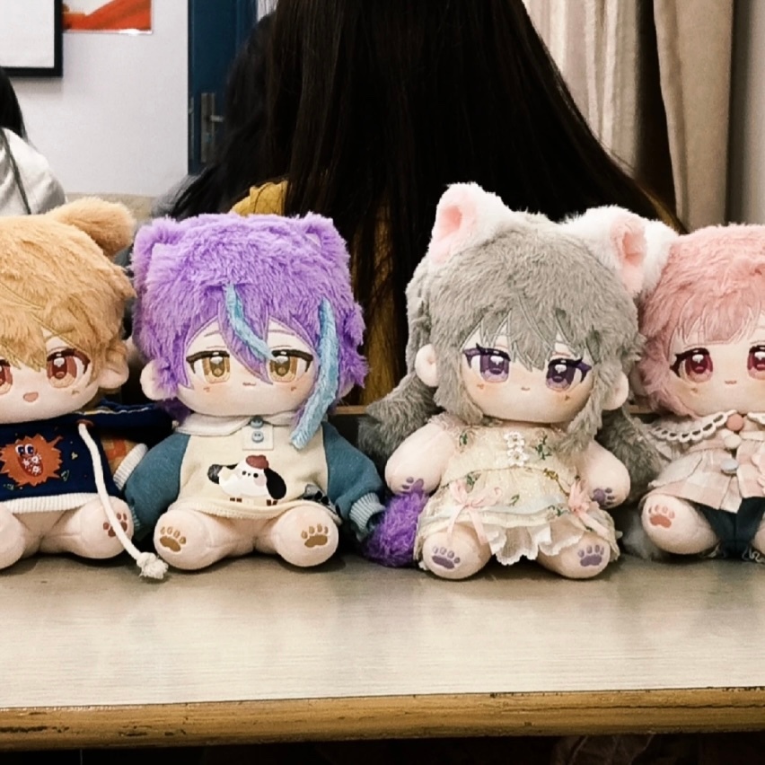 20cm PJSK Project Sekai  Kusanagi Nene ตุ๊กตาตุ๊กตา, สาวผ้าฝ้ายชุดคอสเพลย์ 20 ซม.หมอน Plushie เบาะโซ