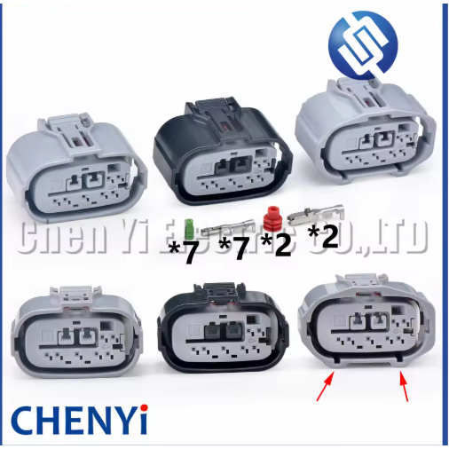 9 Pin เกียร์อัตโนมัติเกียร์สวิทช์เชื่อมต่อสายไฟปลั๊ก 90980-12362 4F5908-0000 90980-12A23 สําหรับ Toy