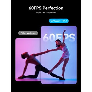 【คืนสินค้าได้ไม่ต้องเหตุผลภายใน 15 วัน, ฟังก์ชันปรับภาพให้สวย】4K PTZ EMEET Pixy Webcam AI Webcam กล้องคู่ ความละเอียด 4K สําหรับสตรีมมิ่งและใช้งานร่วมกับ OBS/Twitch/Switch 2