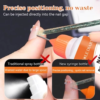 12ml Debonder เล็บสําหรับลบเล็บปลอมเคล็ดลับ Rhinestone Remover เครื่องมืออุปกรณ์แต่งเล็บละลาย Liquid