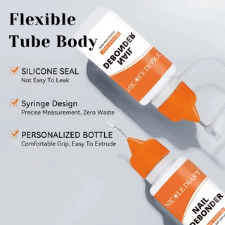 12ml Debonder เล็บสําหรับลบเล็บปลอมเคล็ดลับ Rhinestone Remover เครื่องมืออุปกรณ์แต่งเล็บละลาย Liquid