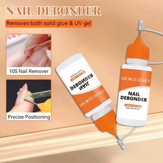 12ml Debonder เล็บสําหรับลบเล็บปลอมเคล็ดลับ Rhinestone Remover เครื่องมืออุปกรณ์แต่งเล็บละลาย Liquid
