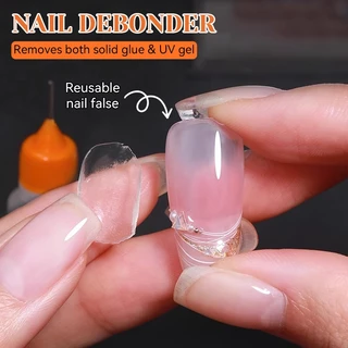 12ml Debonder เล็บสําหรับลบเล็บปลอมเคล็ดลับ Rhinestone Remover เครื่องมืออุปกรณ์แต่งเล็บละลาย Liquid