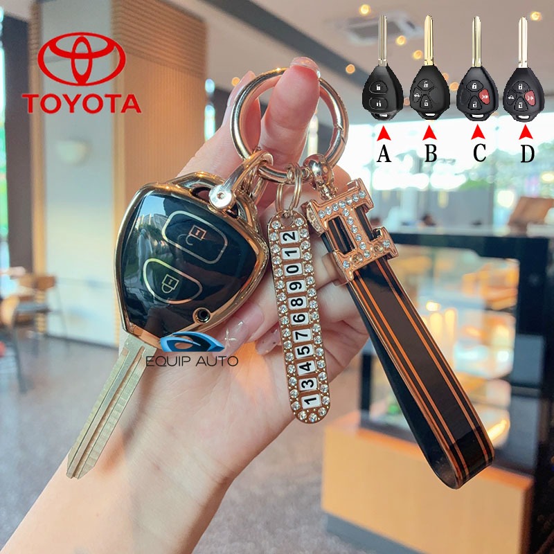 ฝาครอบกุญแจ Toyota Vios/Yaris/Vitz/Commuter Toyota Vigo/Innova/Fortuner Key Case เคสกุญแจรีโมท