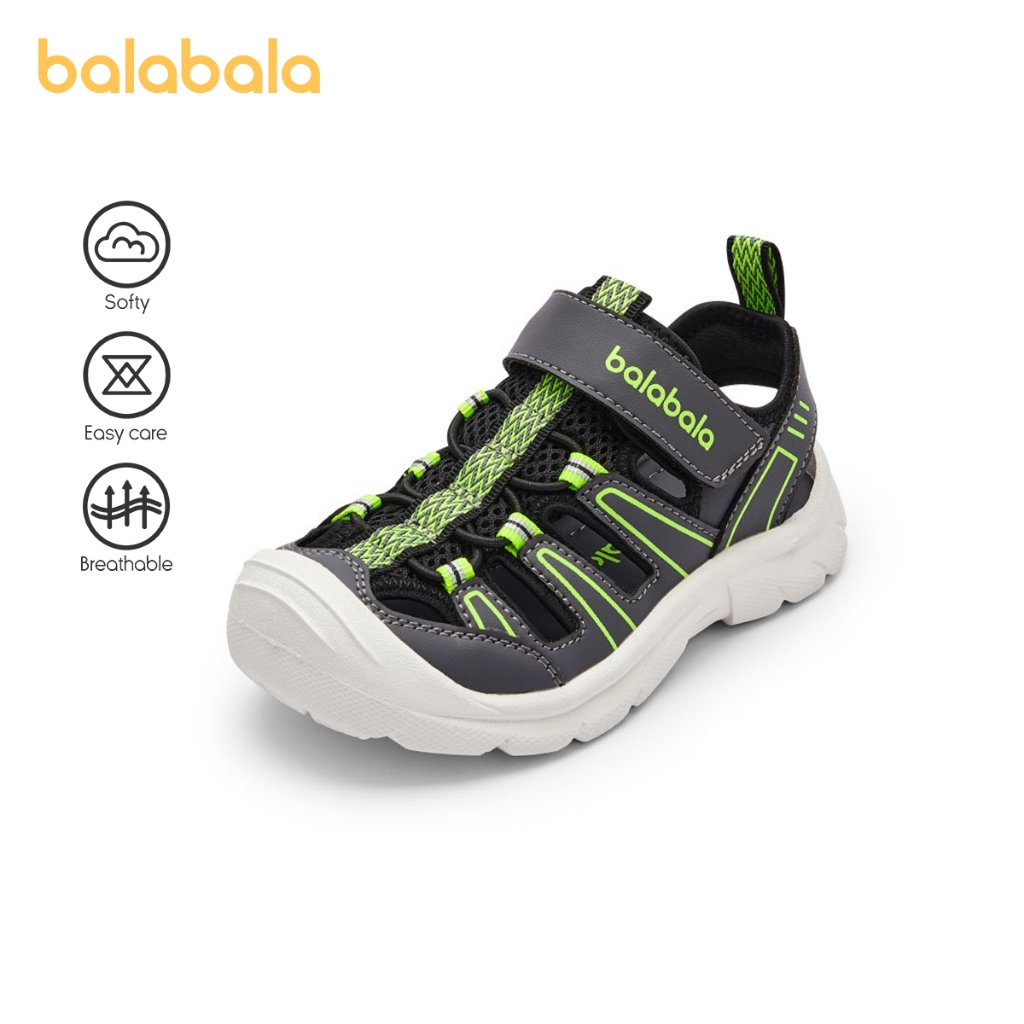Balabala Boy รองเท้าแตะกีฬา Baby Beach รองเท้าเด็ก Cool ฤดูร้อนรองเท้าสบาย