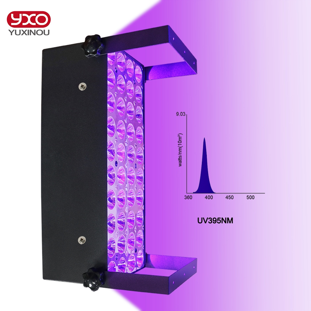 แบบพกพา 100W UV Curing Light 365nm 395nm 405nm Fast Curing UV photocuring light สําหรับ 3D การพิมพ์ก