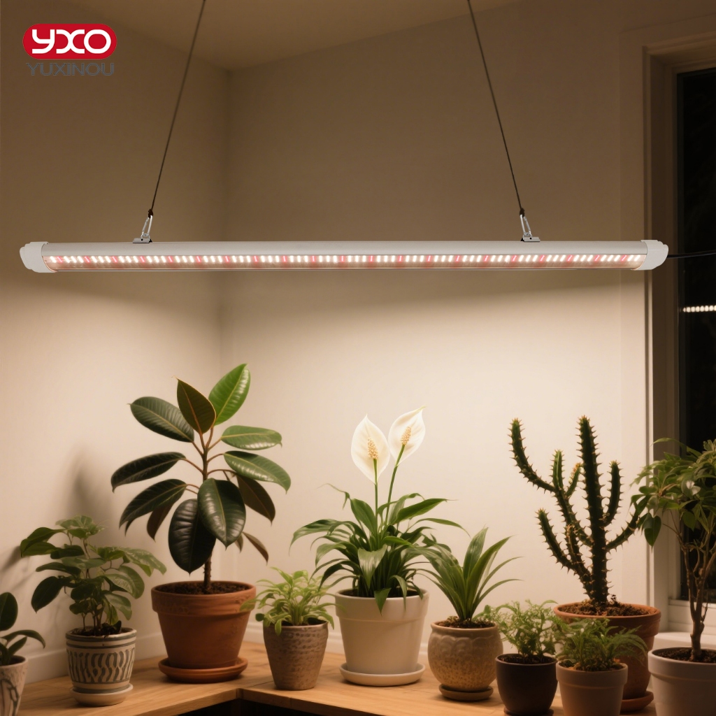 72W 1.2m Full Spectrum Hydroponics LED Grow Light กันน้ํา Grow Light สําหรับในร่มเรือนกระจกพืชดอกไม้