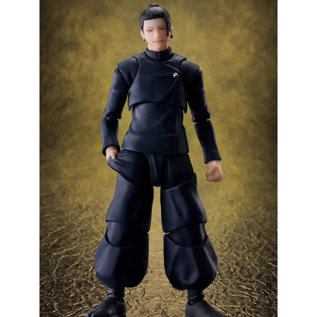 Bandai SHF Yuji Itadori High School Curse Technique Battle Yuji Itadori Re-release Figure