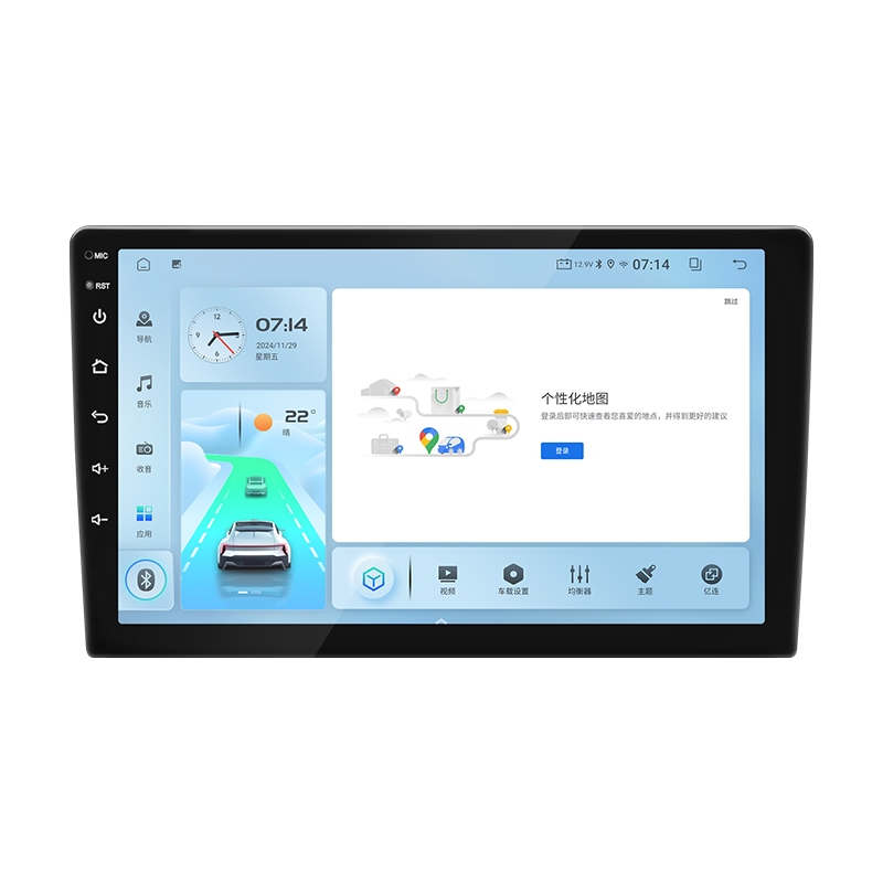 Universal Android Navigation 2+32G ห้าง Google ในตัว 5GWIFI บลูทูธไร้สาย carplay Android auto Car Na