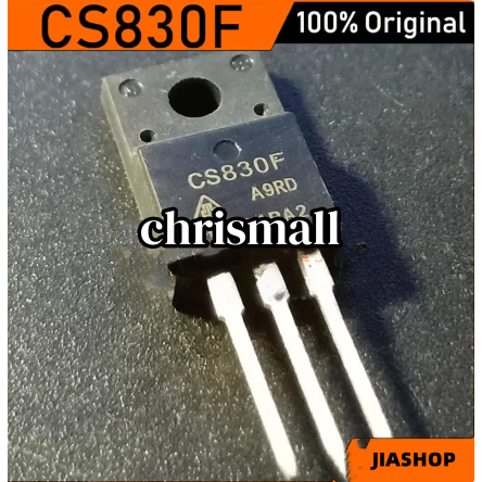 10 ชิ้น 5 ชิ้น CS830F CS830FA9RD 5A500V TO-220F field effect ทรานซิสเตอร์ใหม่เดิม