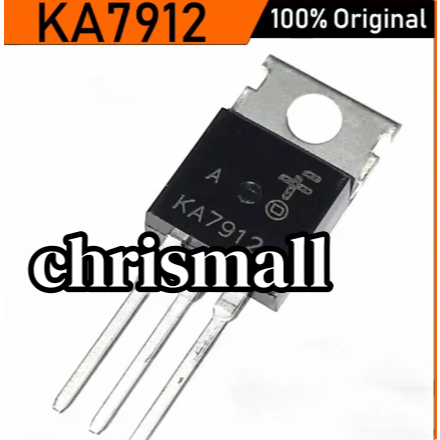 5PCS KA7912 Original TO-220 -12v 1.5a ตัวควบคุมสามทางทรานซิสเตอร์ส่วนประกอบอิเล็กทรอนิกส์โรงงานเดิม