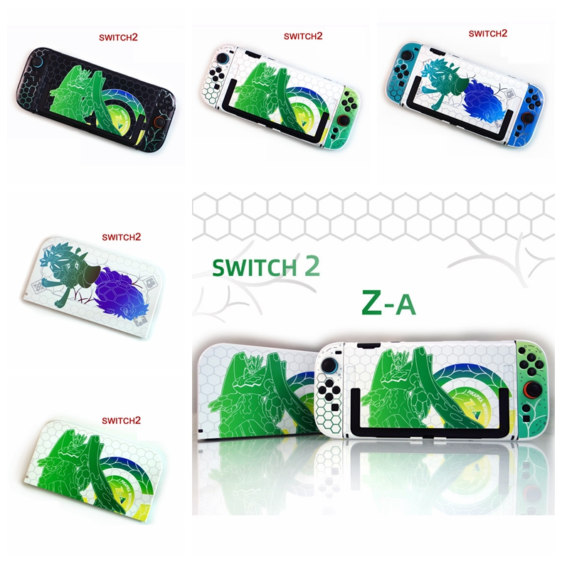 Pokémon LEGENDS ZA รูปแบบฐานและคอนโซลสําหรับ Nintendo Switch 2 TPU ฝาครอบป้องกันอุปกรณ์เสริมเข้ากันไ