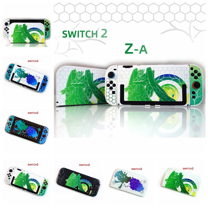 Pokémon LEGENDS ZA รูปแบบฐานและคอนโซลสําหรับ Nintendo Switch 2 TPU ฝาครอบป้องกันอุปกรณ์เสริมเข้ากันไ