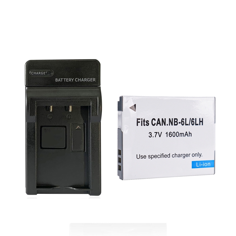 Canon NB-6L NB-6LH แบตเตอรี่สําหรับกล้อง Canon Power-shot SX520 HS SX530 SX600 SX610 SX700 SX710 IXU