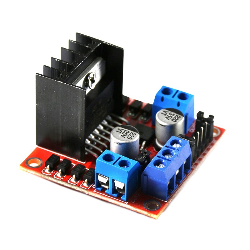 L298N Dual-Circuit Motor Driver Board L298 Single-Circuit 1 Stepper Motor Module สมาร์ทรถหุ่นยนต์อุป