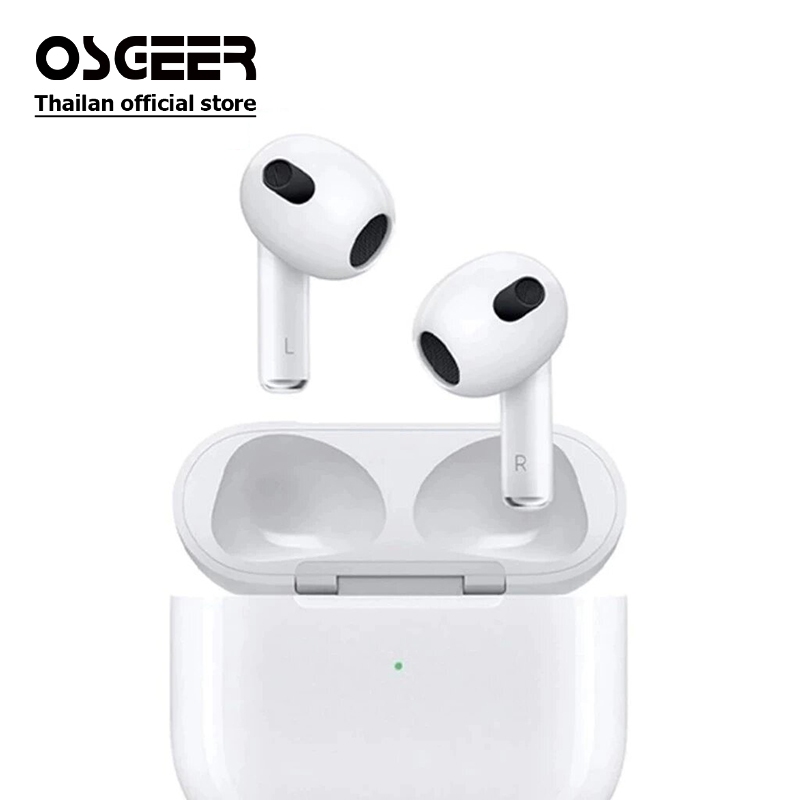 OSGEER Air/Pods 3 Gen หูฟังไร้สายระดับพรีเมียมพร้อมไมโครโฟนหูฟังบลูทูธ