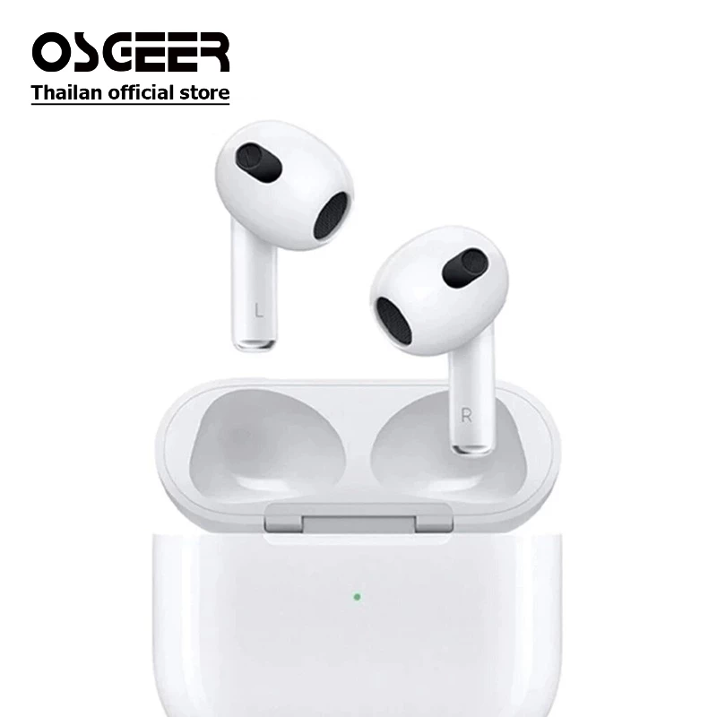 หูฟังไร้สาย OSGEER AirPods 3 Gen บลูทูธพร้อมไมโครโฟน