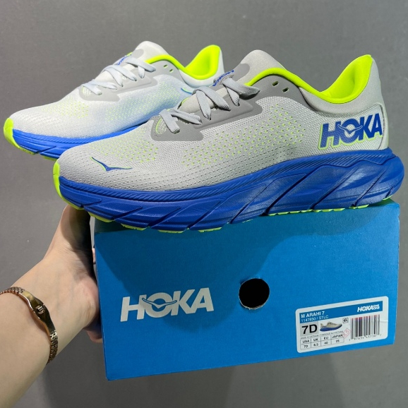 Hoka Arahi 7 รองเท้ากีฬาสําหรับผู้ชายและผู้หญิง HOKA Clifton 9 รองเท้าวิ่ง