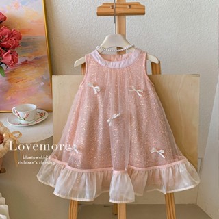 ชุดฤดูร้อนใหม่สำหรับเด็กผู้หญิง อายุประมาณ 1 ปี ดีไซน์ชุดเจ้…