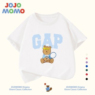 เสื้อยืดแขนสั้นเด็ก ลายการ์ตูนน่ารัก ผ้า Cotton 100% สวมใส่สบาย ระบายอากาศได้ดี สุดหล่อ