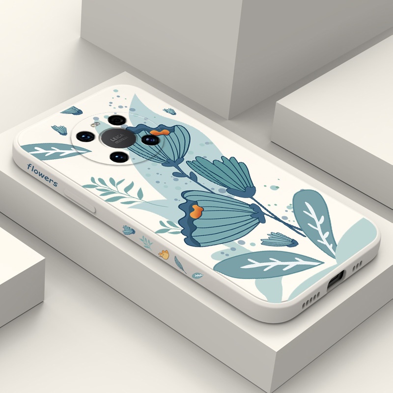 Graceful ดอกไม้เคสโทรศัพท์สําหรับ Huawei Honor X9B X9A X9C X8 X8B X7B X6B Y8P Y7A 4G 5G Creative Des