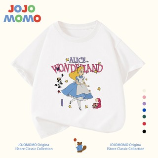 เสื้อเด็กผู้หญิงแขนสั้น ผ้า Cotton 100% นุ่มพิเศษ ระบายอากาศดีซูเปอร์! สุดน่ารัก ลายเจ้าหญิงเกาหลี