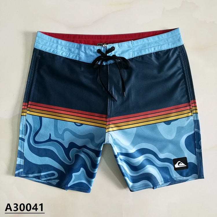 Board Shorts กางเกงชายหาดขาสั้นผู้ชาย Surf Shorts 2 Pockets Lenght 17 A30041