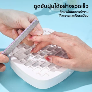 INSMART เครื่องดูดฝุ่นเล็บ พัดลมดูดฝุ่น ร้านทำเล็บต้องมี แรงดูดที่แรง เครื่องเก็บฝุ่นเล็บ