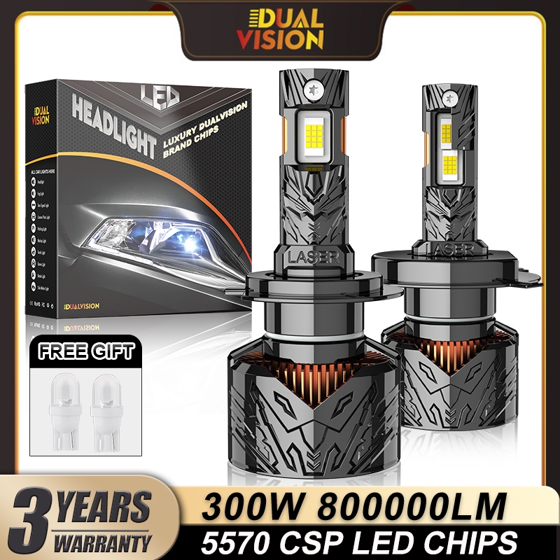 H4 H7 H11 หลอดไฟ LED ไฟหน้าสําหรับรถยนต์ไฟหน้า H1 H3 H8 H9 9005 9006 HB3 HB4 ไดโอดอัตโนมัติโคมไฟ Can