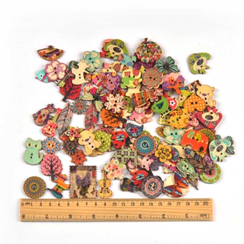 25 ชิ้น 15-35 มิลลิเมตร Vintage ผสมภาพวาดปุ่มไม้สําหรับงานฝีมือ Scrapbooking เย็บเสื้อผ้าปุ่ม DIY เด็กเครื่องแต่งกายอุปกรณ์ MT1893 ราคา ถูกที่สุด ดีลบีเคเค แกลเลอรีภาพที่ 5