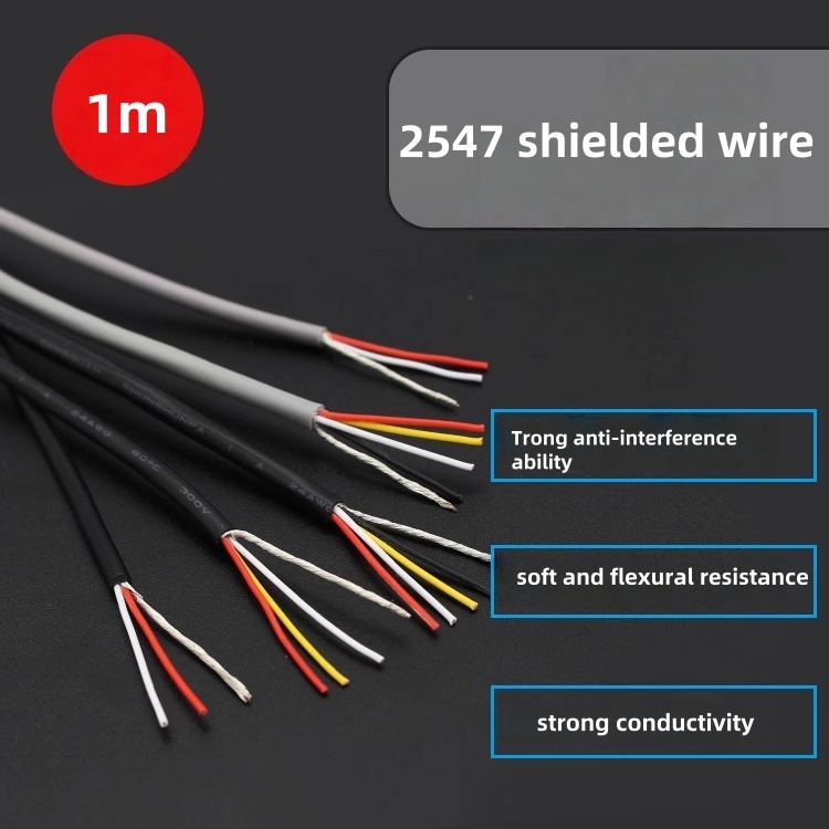 2547 สายป้องกัน 2/3/4/5/6/7/8 Core Control USB Data Cable 30 28 26 24 22 20AWG ขาย