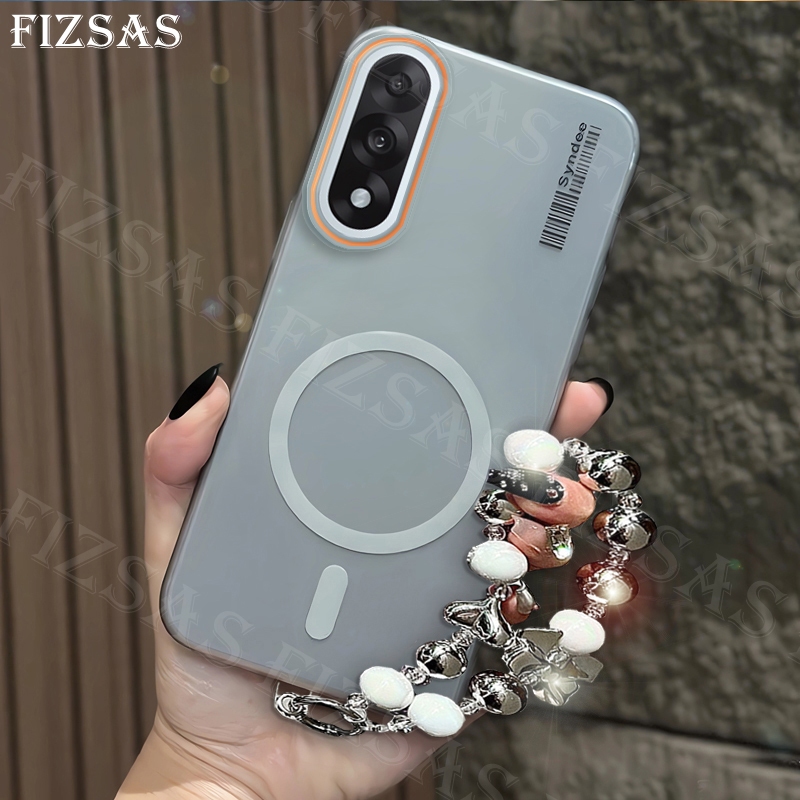 แม่เหล็กโปร่งแสง Matte Hard ปลอกสําหรับ OnePlus Nord 5 CE 5 4 5G CE4 Lite 5G CE 3 Lite 5G 2T CE 2 Li