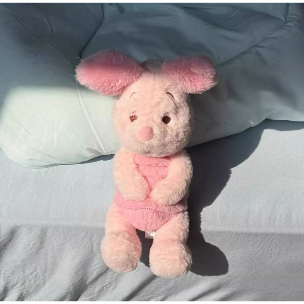 Pink Soothing Piglet Soft Plush Bear Doll Big Sleepy Ears for Cozy Companionship, Vivian Bear Toys f