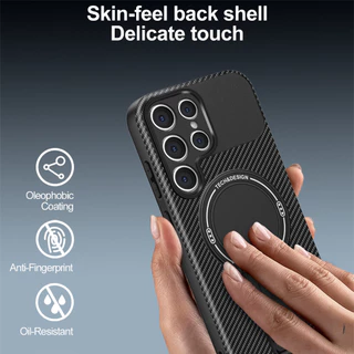 Sunyi สําหรับ Samsung Galaxy S25 Edge S25 S24 S23 S22 Ultra FE Plus เคสโทรศัพท์ขาตั้งแม่เหล็กกันกระแทก – การออกแบบระบายความร้อนและสไตล์มินิมอล