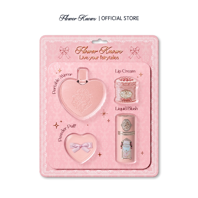 Flower Knows Strawberry Kiss Delight Set / Strawberry Kiss Treasure Set