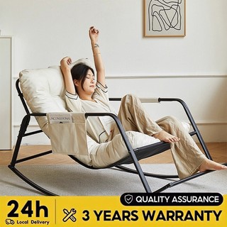 Rocking Chair For Adult Leisure Rocking Chair Double Home Reclining Chair Lazy Sofa chair Bedroom living room Nap Balcony Lazy Chair
