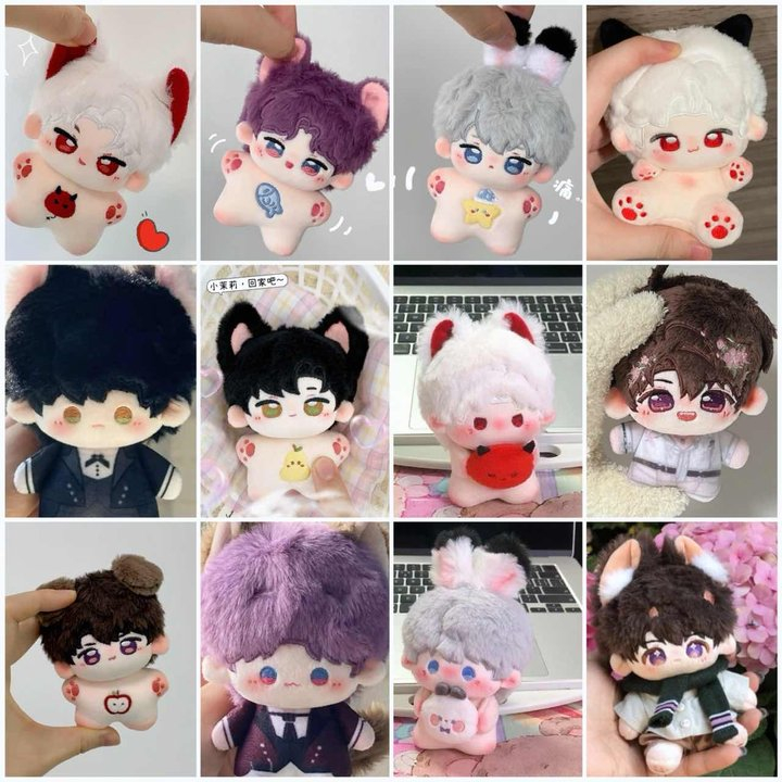<คอลเลกชัน!> 10 ซม. Love And Deepspace ตุ๊กตาตุ๊กตา Zayne Rafayel Xavier Sylus Cosplayการ์ตูนน่ารักจ