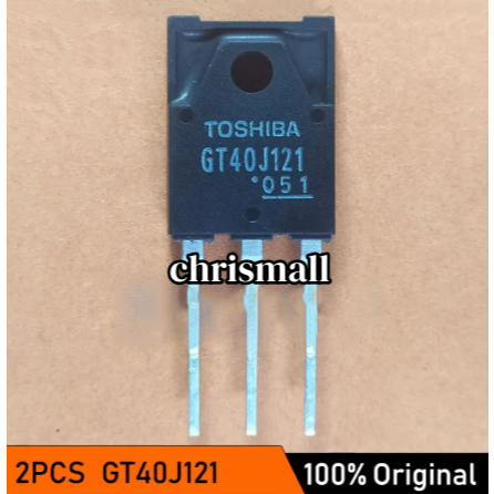 2PCS GT40J121 TO-3P GT 40J121 TO3P 40A/600V IGBT ทรานซิสเตอร์ใหม่เดิม