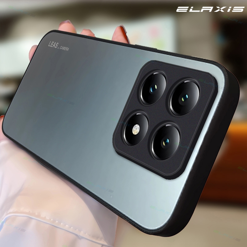 ELAXIS แก้วเนื้อปลอกสําหรับ Xiaomi 14T Pro 5G/14T 5G/13T/12T Pro/12T/12S Pro/12S เคสโทรศัพท์หรูหราเป