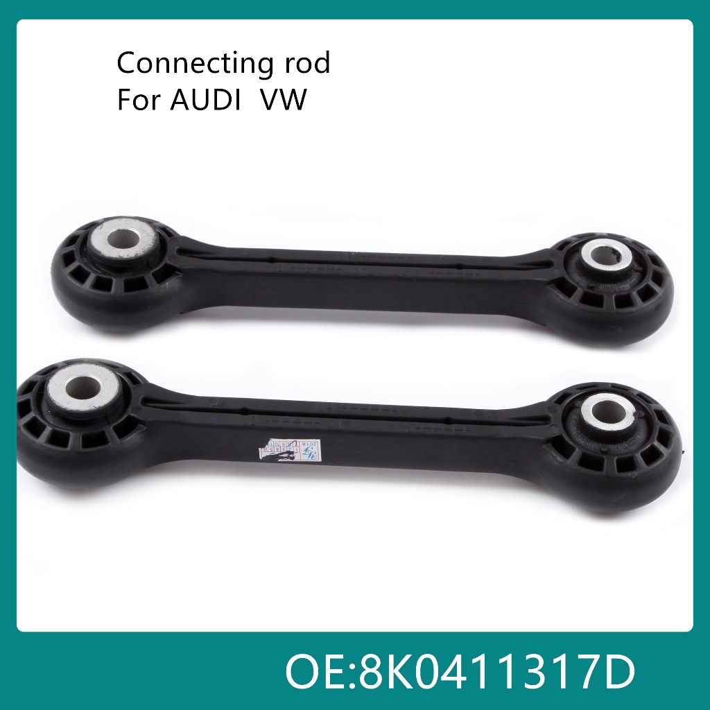 8K0 411 317 D 2 ชิ้นด้านหน้า Suspension Sway Bar Stabilizer Link Connect Rod SET0174 B8 A5 A6 Q5 RS4